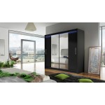 Ντουλάπα London II συρόμενη-Mauro