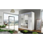 Ντουλάπα London II συρόμενη-Leuko