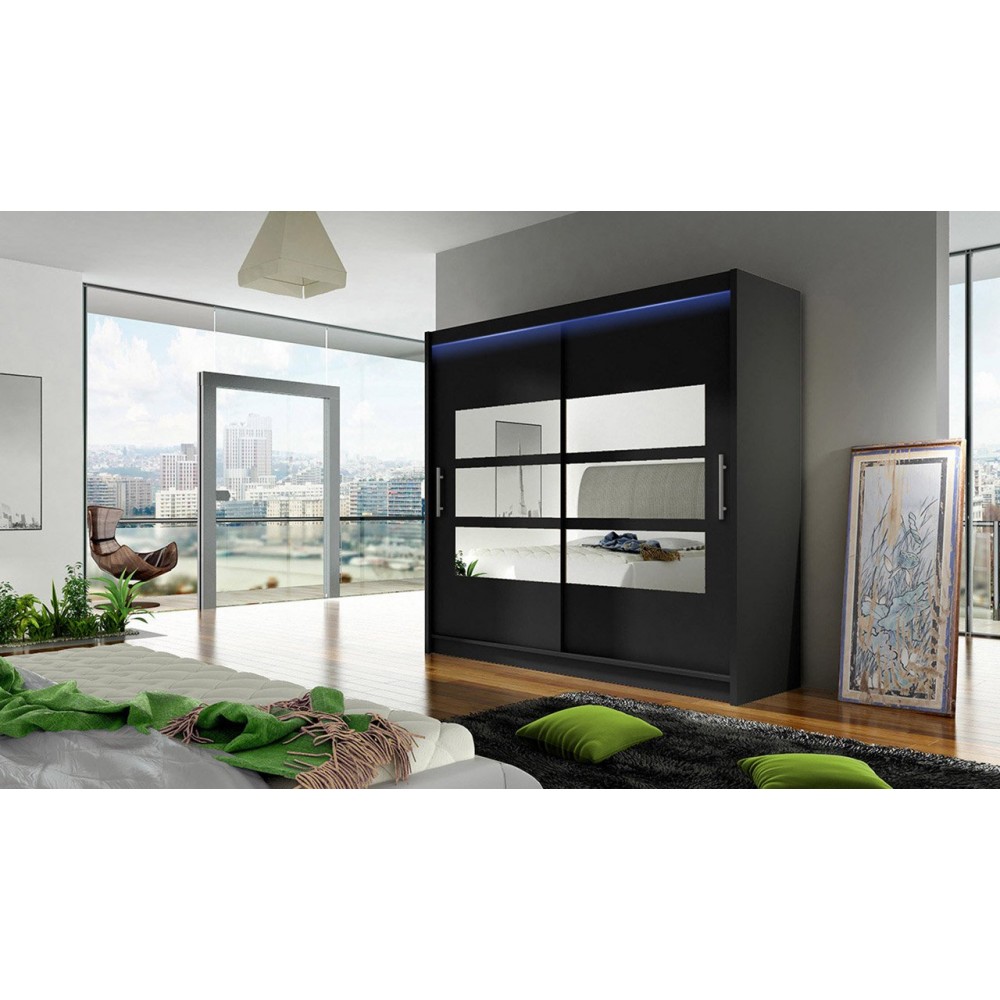 Ντουλάπα London III συρόμενη-Mauro