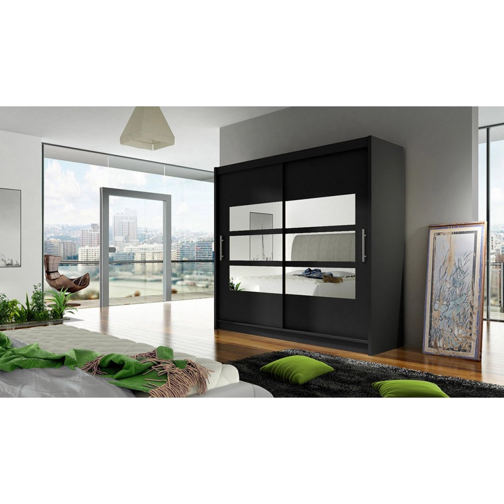 Ντουλάπα London III συρόμενη-Fusiko