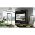 Ντουλάπα London III συρόμενη-Fusiko