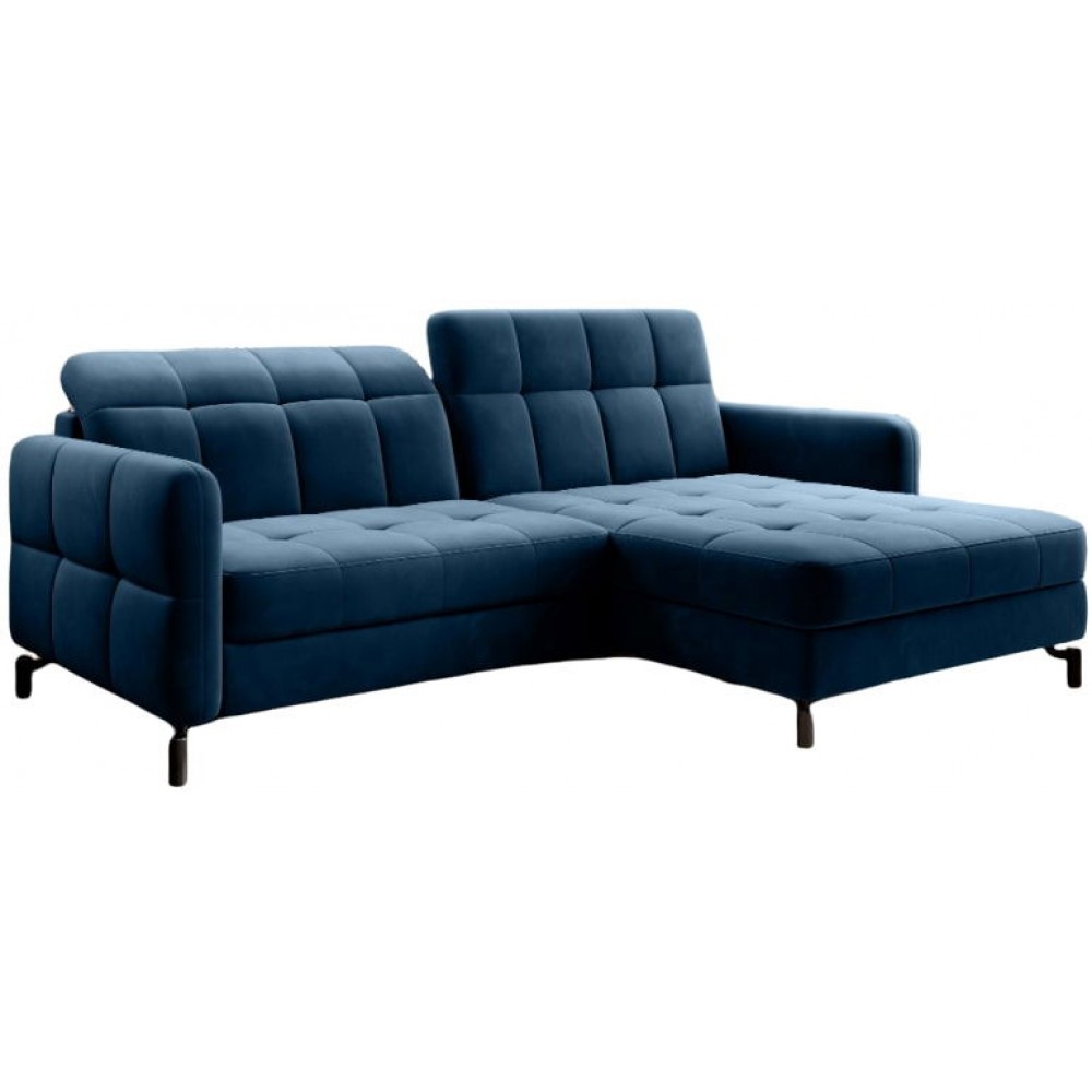 Γωνιακός καναπές Lorette-Mple Skouro-Δεξιά