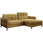 Γωνιακός καναπές Lorette-Moustardi-Δεξιά