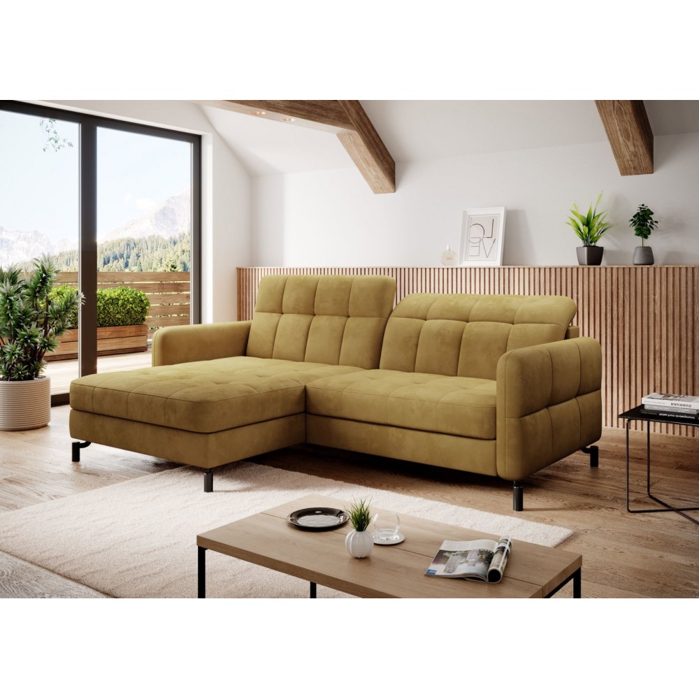 Γωνιακός καναπές Lorette 225x160x105