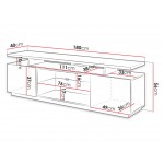 Έπιπλο τηλεόρασης Eva-Leuko