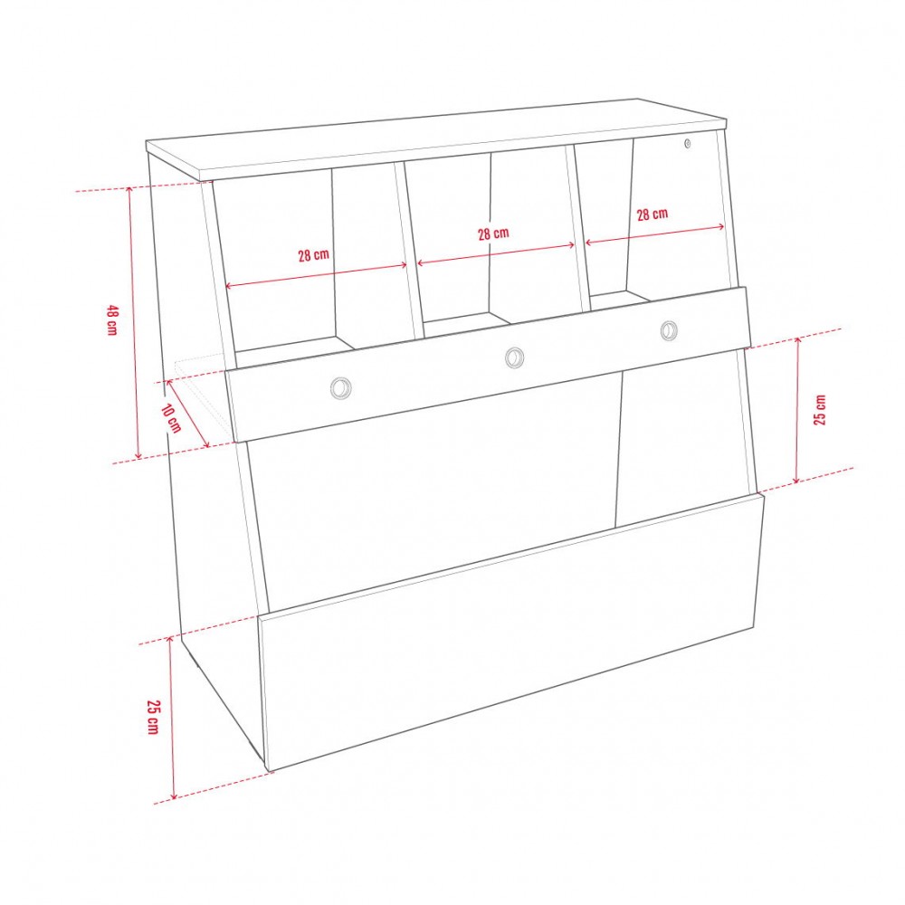 Βιβλιοθήκη παιδική Tuli-Leuko