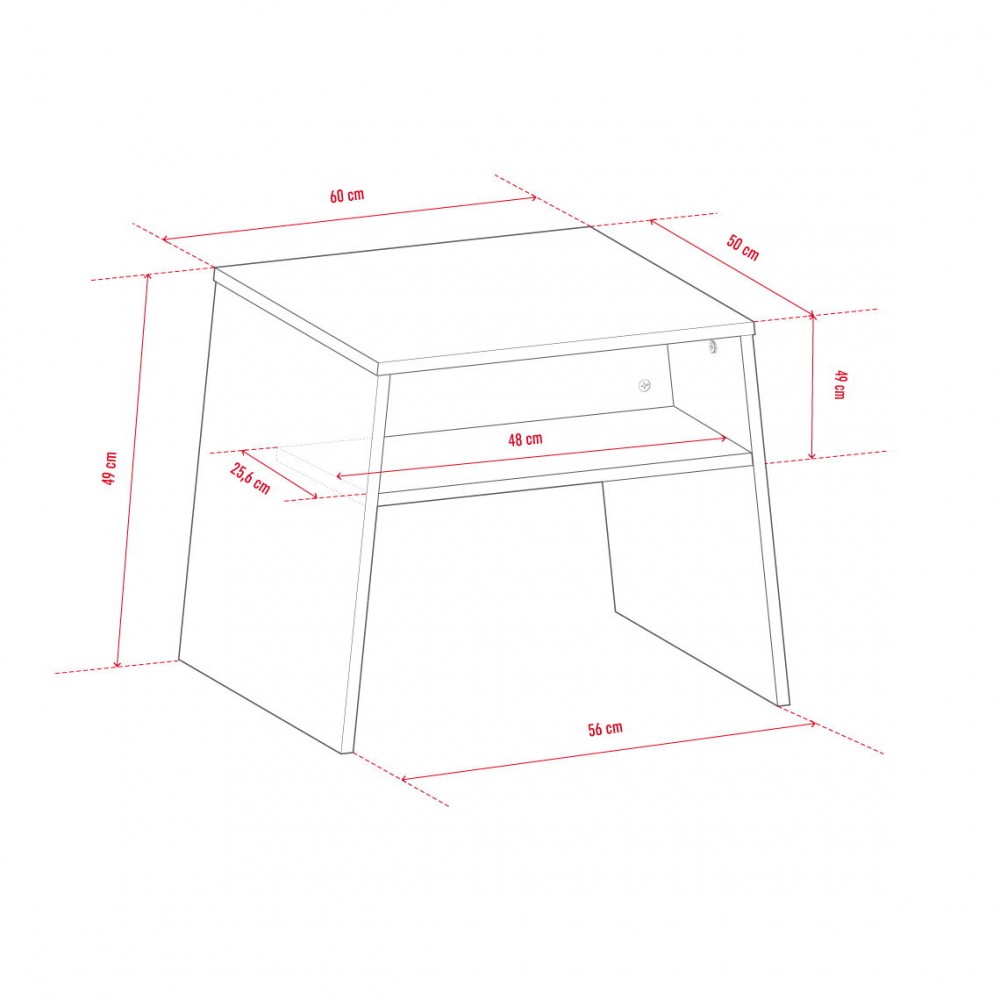 Παιδικό τραπέζι Tuli-Galazio - Leuko