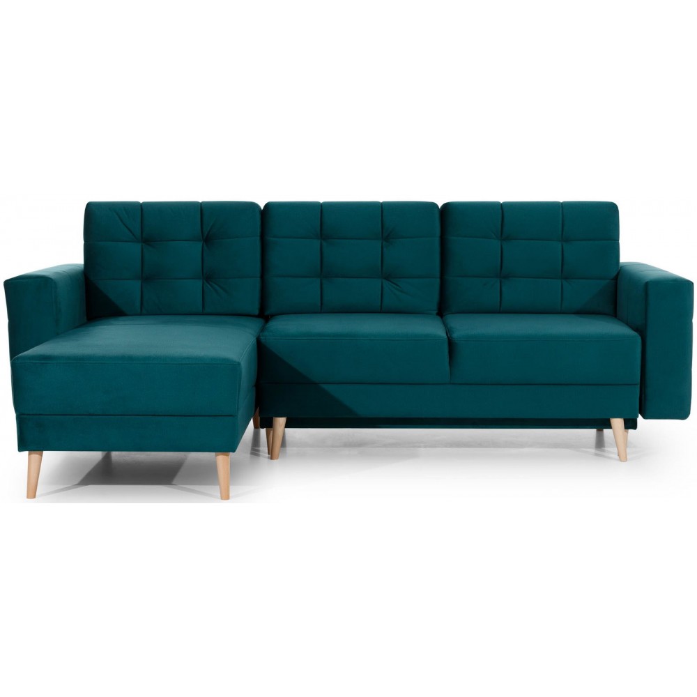 Γωνιακός καναπές Amelion-Prasino