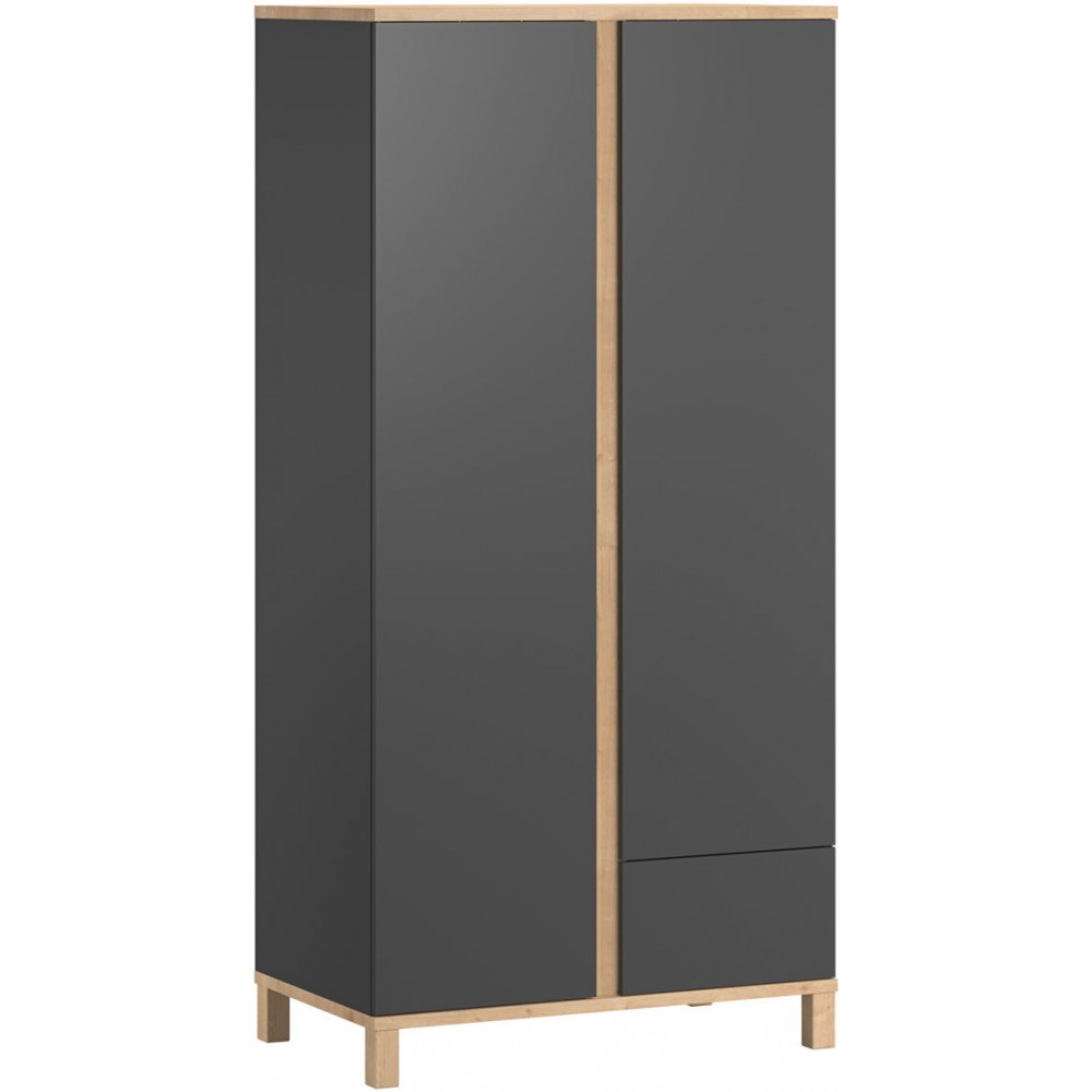 Ντουλάπα Altitude δίφυλλη-Fusiko - Grafitis