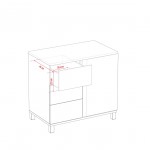 Συρταριέρα Altitude-Fusiko - Grafitis