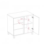 Συρταριέρα Altitude-Fusiko-Leuko