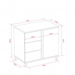 Συρταριέρα Altitude-Fusiko-Leuko