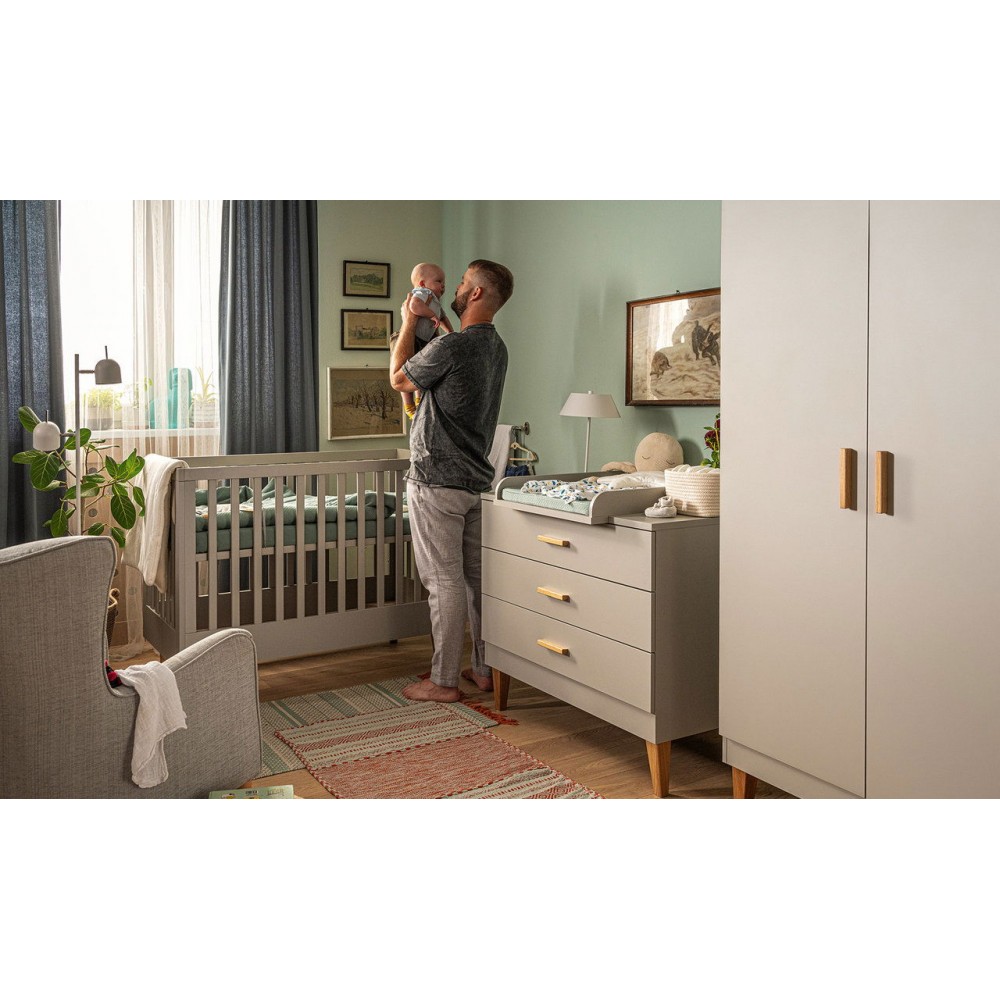 Ντουλάπα Lounge δίφυλλη-Leuko