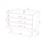 Συρταριέρα Lounge 100x55x86.5
