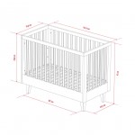 Βρεφικό κρεβάτι Lounge ΙΙ-Leuko