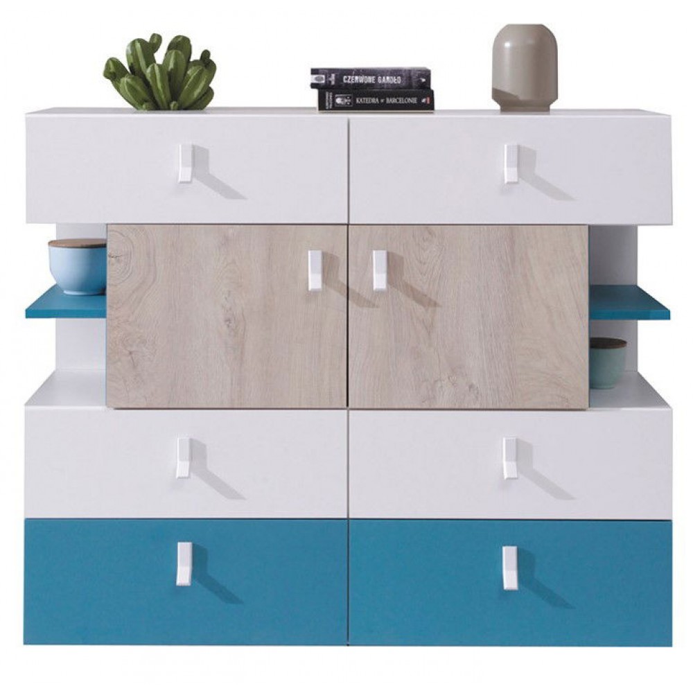 Συρταριέρα Planet-Leuko - Drus - Navy blue