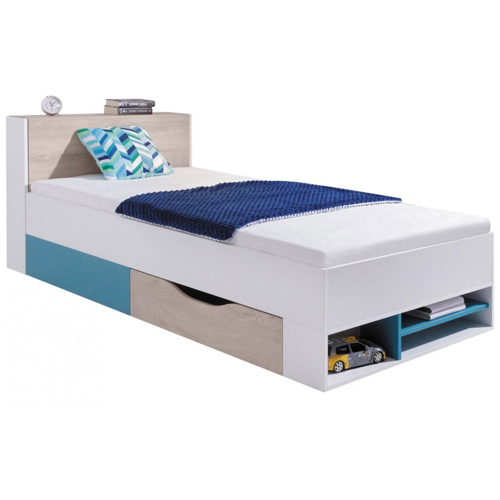 Κρεβάτι Planet-Leuko - Drus - Navy blue