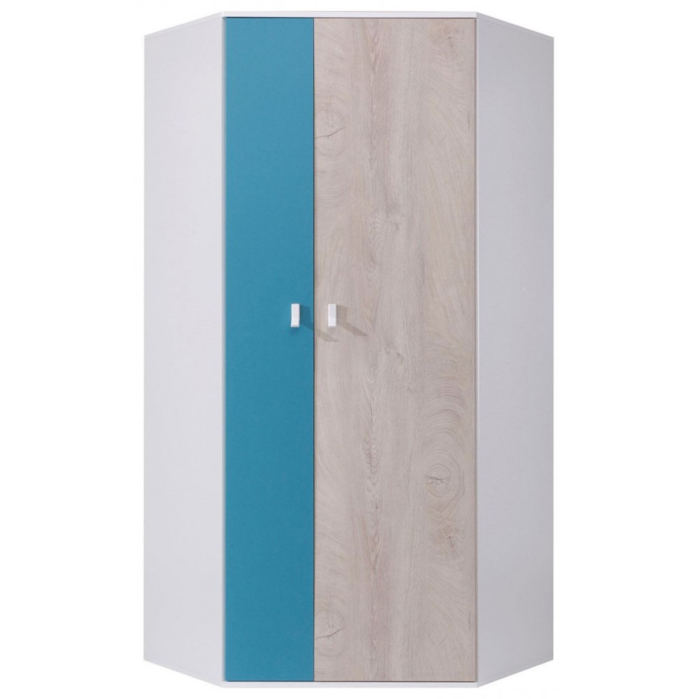 Ντουλάπα Planet II γωνιακή-Leuko - Drus - Navy blue