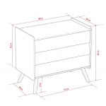 Συρταριέρα 3D Vintage  -Fusiko-Roz