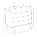 Συρταριέρα 3D Vintage  -Fusiko