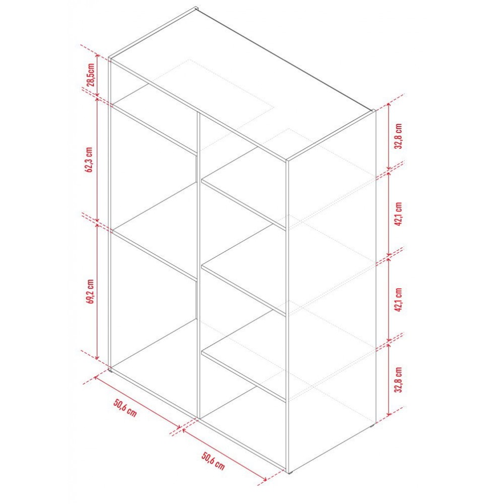 Ντουλάπα Young Users δίφυλλη