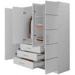 Ντουλάπα τετράφυλλη Bali 4D 2-Roz