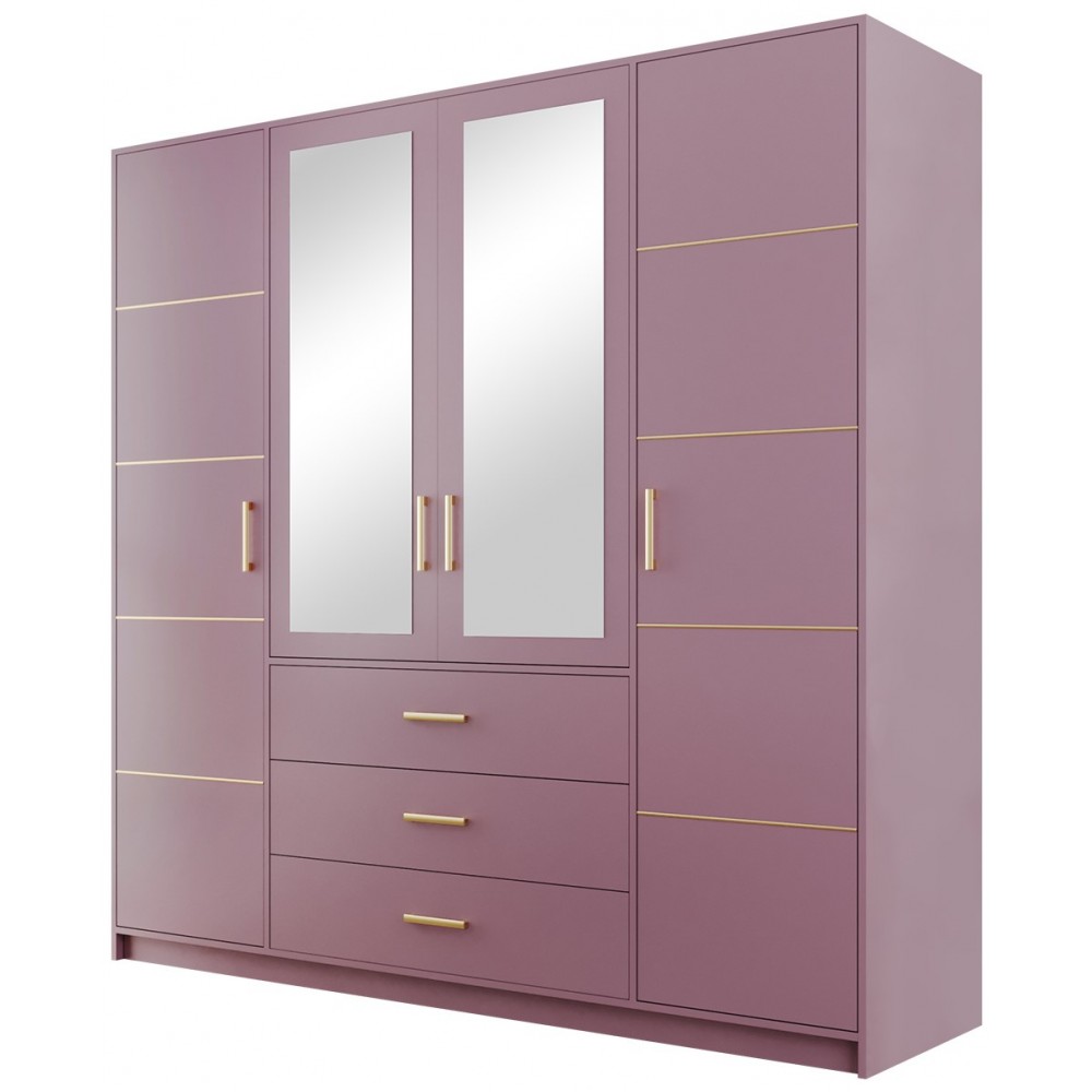 Ντουλάπα τετράφυλλη Bali 4D 2-Roz