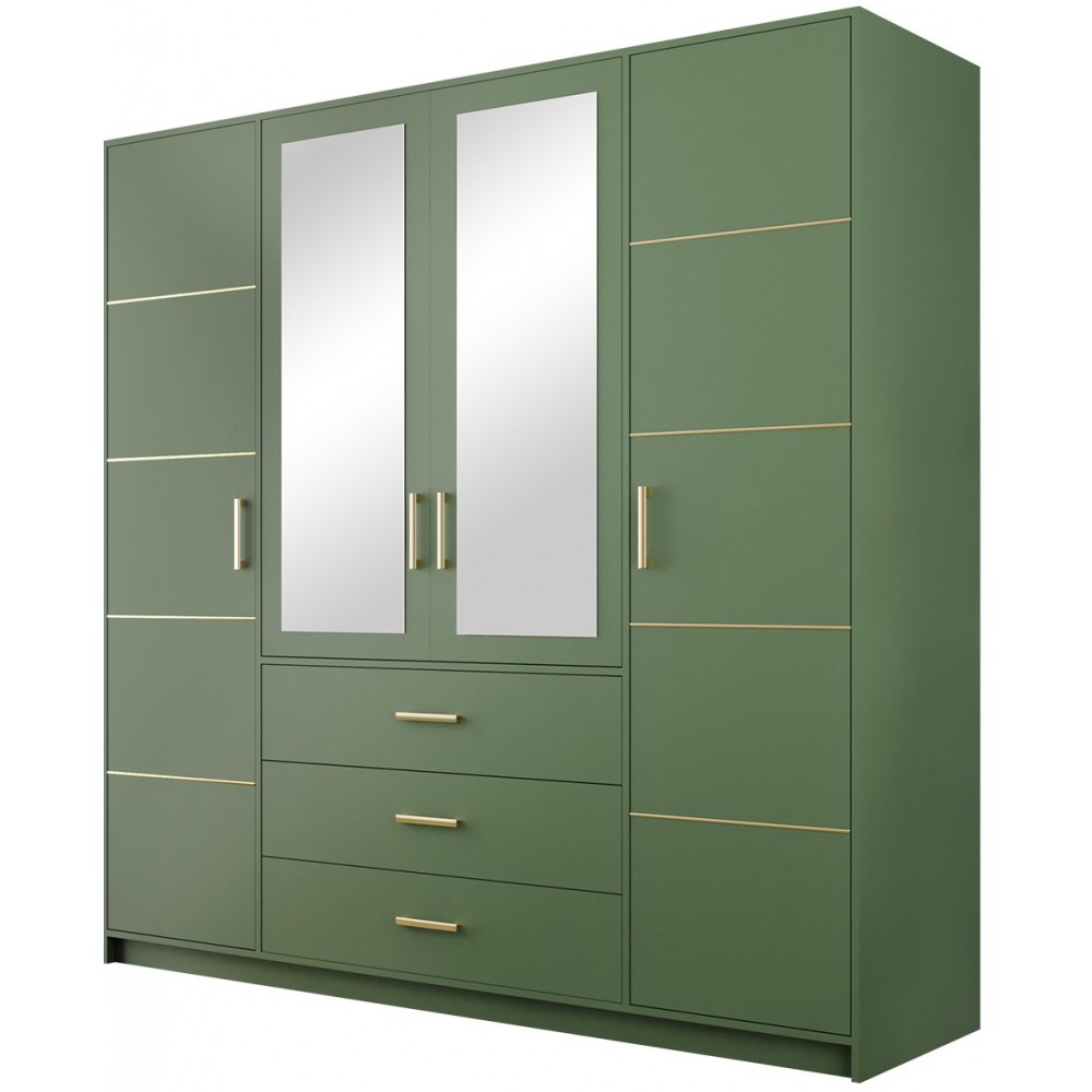 Ντουλάπα τετράφυλλη Bali 4D 2-Roz