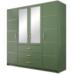 Ντουλάπα τετράφυλλη Bali 4D 2-Roz