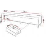 Έπιπλο τηλεόρασης Nord