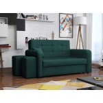 Καναπές Viva Home διθέσιος-Αριστερή-Prasino Skouro