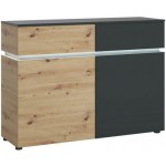 Μπουφές Glimmer 2D2S-Fusiko-Mavro