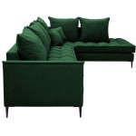 Γωνιακός καναπές Lena-Prasino-Δεξιά