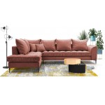 Γωνιακός καναπές Lena-Sapio milo-Αριστερή