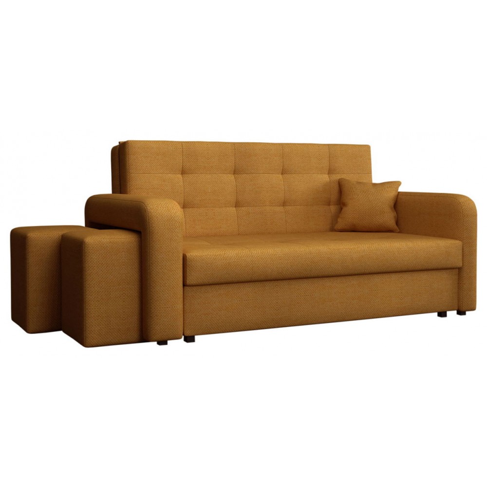 Καναπές Viva Home Τριθέσιος-Αριστερή-Moustardi