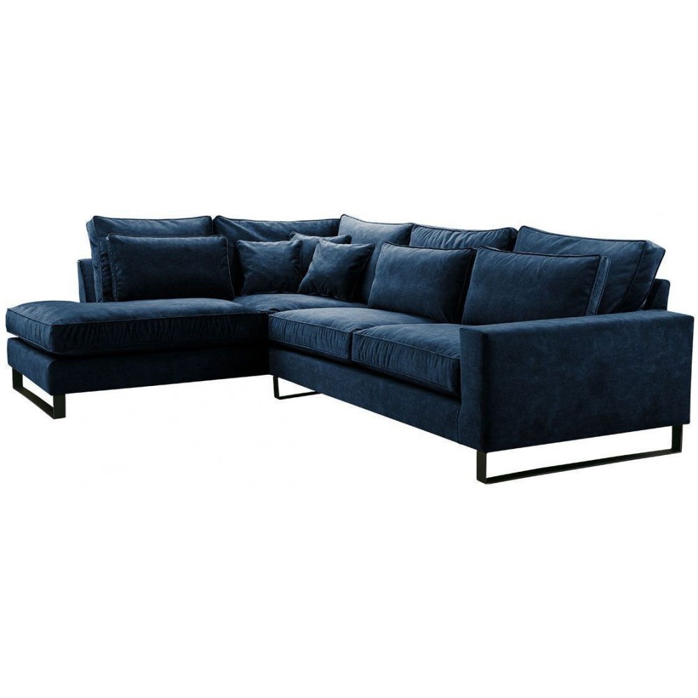 Γωνιακός καναπές Corblack-Mple-Αριστερή