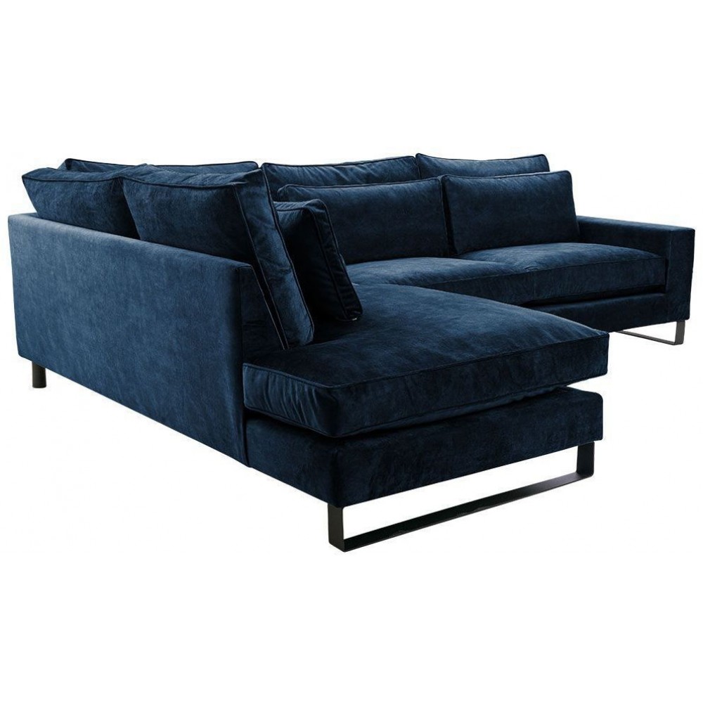 Γωνιακός καναπές Corblack-Mple-Αριστερή