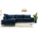 Γωνιακός καναπές Corblack-Mple-Αριστερή