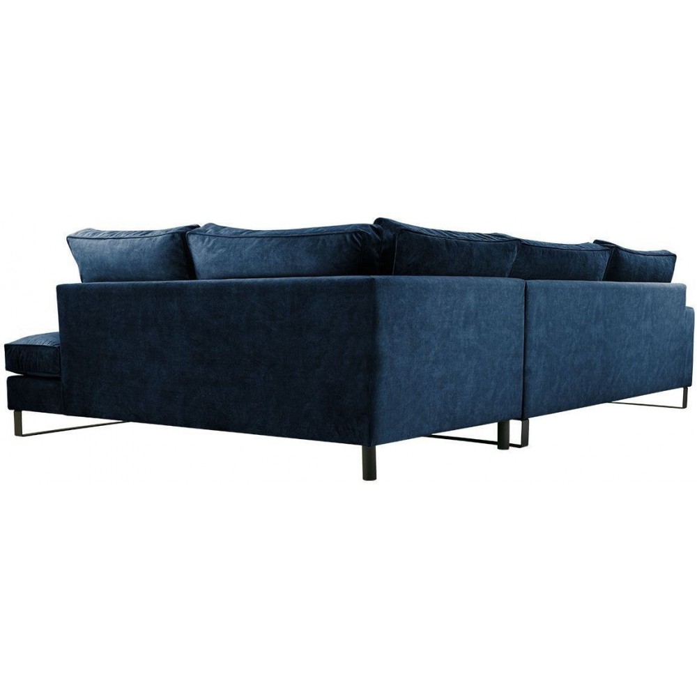 Γωνιακός καναπές Corblack-Mple-Δεξιά