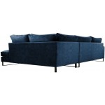 Γωνιακός καναπές Corblack-Mple-Δεξιά