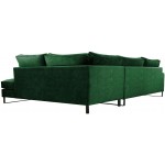Γωνιακός καναπές Corblack-Prasino-Δεξιά