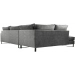 Γωνιακός καναπές Corblack-Gkri-Αριστερή