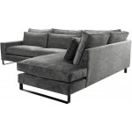 Γωνιακός καναπές Corblack-Gkri-Δεξιά
