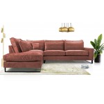 Γωνιακός καναπές Corblack-Sapio milo-Αριστερή