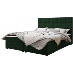 Επενδυμένο κρεβάτι Wall-Prasino-180 x 200