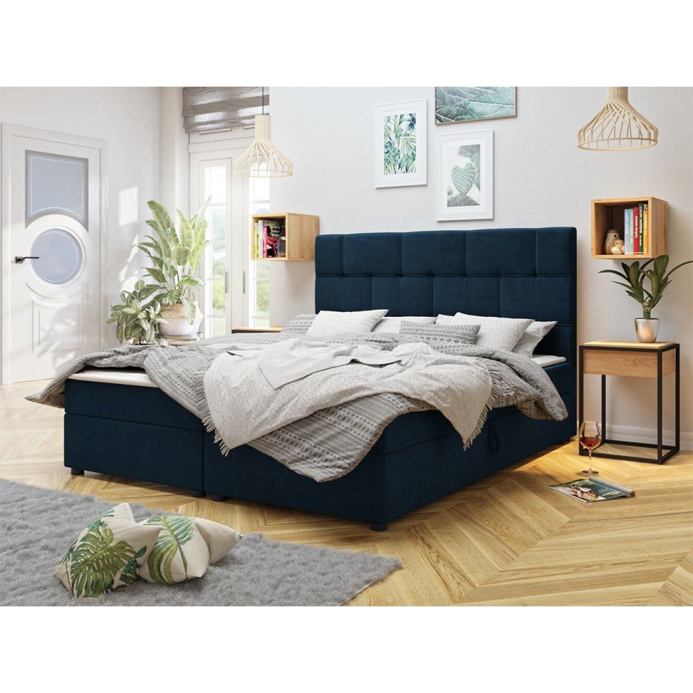 Επενδυμένο κρεβάτι Wall-Mple-180 x 200