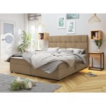 Επενδυμένο κρεβάτι Wall-Mpez-140 x 200