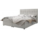 Επενδυμένο κρεβάτι Wall-Gkri Anoixto-180 x 200