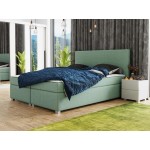 Επενδυμένο κρεβάτι Simple-Tirkouaz-160 x 200