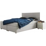 Επενδυμένο κρεβάτι Simple-Gkri Anoixto-140 x 200